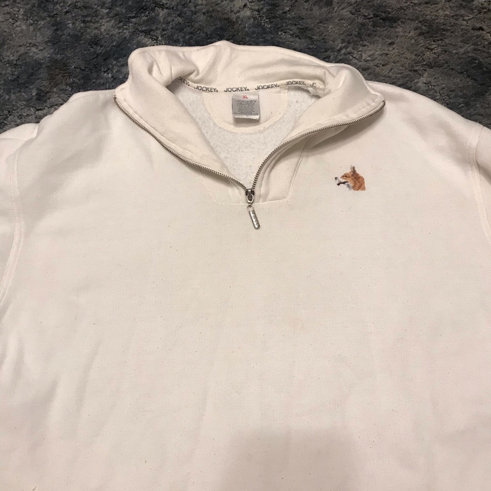 White corgi jacket